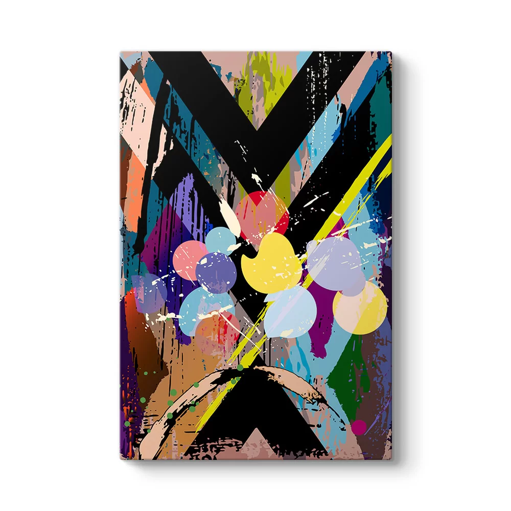 Abstract Rhomb Tablosu - Model 2